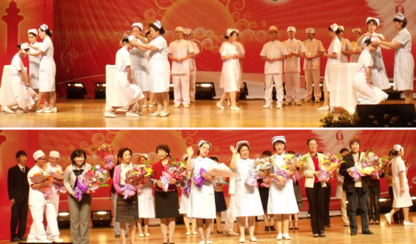 我院举办纪念5.12国际护士节文艺晚会